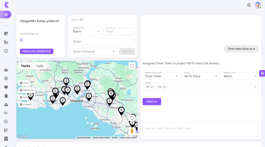 Elevathor Dashboard